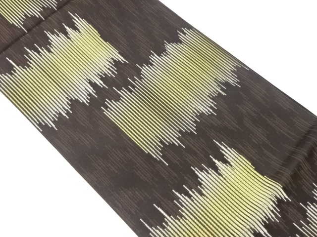 JAPANESE FUKURO OBI / WOVEN ABSTRACT STRIPE